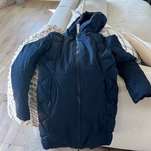 Lululemon Navy down parka